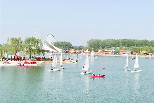 帆船團建-公司團建活動新體驗，新玩法-長風破浪-奧水帆船主題團建